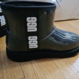 Black UGG Classic Mini Clear Size